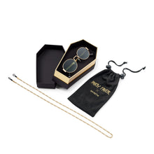 Load image into Gallery viewer, Party Favor Edition - Emerald Green Matte Gold + Emerald Green Lens Non-Polarized
